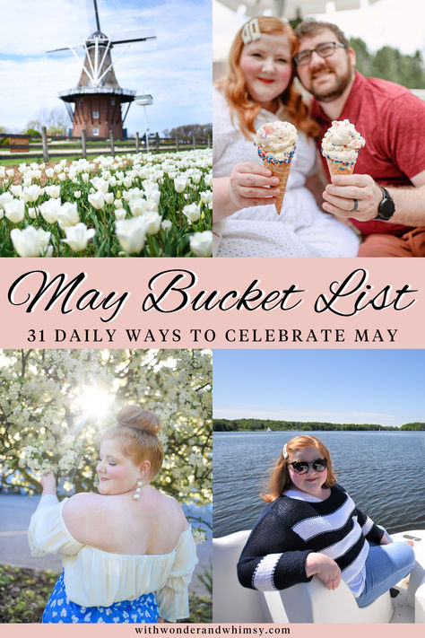 May Bucket List May Bucket List Ideas, April Bucket List, May Bucket List, May Aesthetic, Family Notebook, Month Planning, Spring Bucket List, With Wonder And Whimsy, Spring Produce