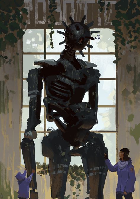 Edward Delandre, Mecha Concept Art, Mechanical Art, Cool Robots, Art Shows, Arte Robot, Cyberpunk Character, Monster Concept Art, Robot Art