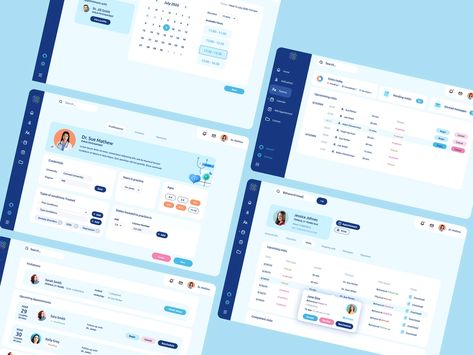 Appointment Scheduling App 医务人员和患者 by Tundrea Dennis on Dribbble Scheduling App, Booking App, Medical Staff, Doctor Appointment, Admin Panel, Web App, Global Community, Surgery, Medical