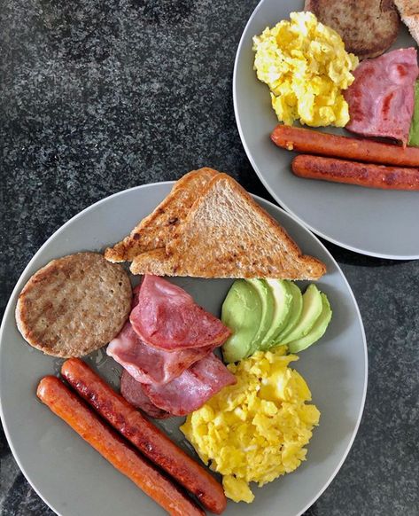 South African Breakfast Ideas, South African Breakfast, British Breakfast Recipes, Cheap Healthy Breakfast, African Breakfast, Healthy Delicious Breakfast, Breakfast Platter, Yummy Healthy Breakfast, Usa Food