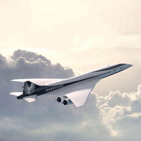 Boom Supersonic Unveils its Much Anticipated Overture Jet Supersonic Aircraft, Supersonic Speed, Jet Fly, Aviation Fuel, Small Aircraft, Future Transportation, Virgin Atlantic, Airplane Design, Aviation Industry