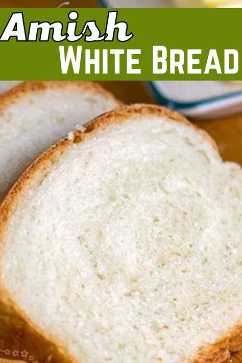 Easy recipe for making Amish White Bread At home using simple ingredients. This bread is perfect for sandwiches, toast and even dessert recipes. Anyone can bake these bread Amish White Bread Recipe, Best White Bread Recipe, Italian Herb Bread, Easy White Bread Recipe, Oatmeal Bread Recipe, Bread Uses, Amish White Bread, Fermented Bread, Amish Bread