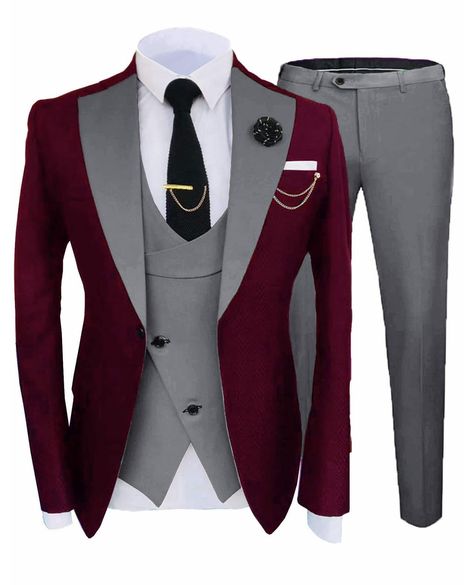 Groom Suits For Wedding, Prom Dress Suit, Best Man Suit, Wedding Best Man, Wedding Dress Suit, Vest Design, Groom Suits, Suits For Wedding, Blazer For Men