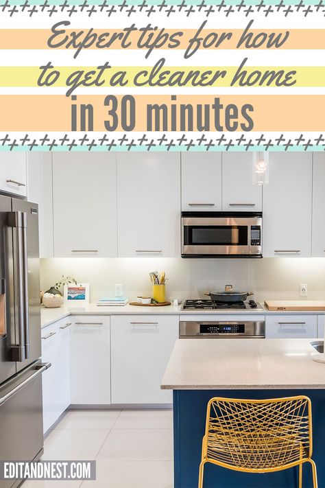 There are plenty of how to clean your house in one-day posts, but what about a fast clean of your entire home in just 30 minutes? This post gives a quick clean checklist that will show you the shortcuts to making your home look better in rapid time. You’ll know how to clean your home in half an hour with a schedule that will speed up the cleaning process for your entire house and pro tips that are straight from the professional cleaners who need to get the job done well and then move on. Clean Checklist, Rustic Christmas Crafts, Holiday Hot Chocolate, Crockpot Hot Chocolate, Clean Your House, Sweep The Floor, Life Hacks Every Girl Should Know, Diy Hot Chocolate, Light Appetizers