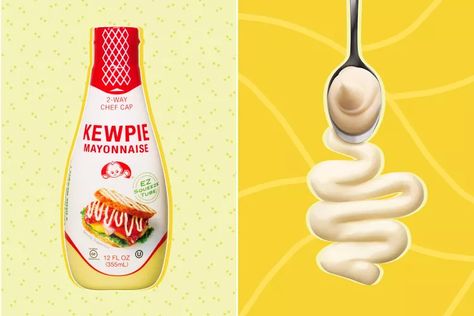 Homemade Japanese Mayonnaise (Kewpie Mayo) Recipe Diy Kewpie Mayo, Japanese Pancake Recipe, Keto Condiments, Kewpie Mayo, Kewpie Mayonnaise, Recipes For The Week, Recipes Japanese, Cuban Sandwich, Homemade Condiments