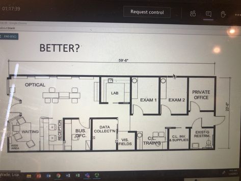 Optometry Office Design Optical Shop, Optometrist Office Design, Ophthalmology Clinic Design, Optometry Practice, Optometrist Office, Optometry Office, Future Office, Eye Center, Office Inspo