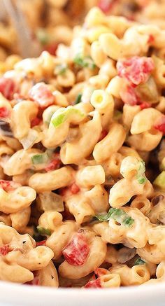 The Best Ever Creamy Macaroni Salad Macaroni And Cheese Salad, Recipe With Sweetened Condensed Milk, Best Macaroni Salad Recipe, Macaroni Salads, Creamy Macaroni Salad, Best Macaroni Salad, Spicy Pickles, Macaroni Salad Recipe, Wheat Pasta