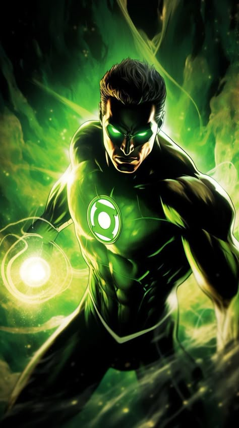 Green Lantern Wallpaper, Green Lantern Green Arrow, Dc Comics Facts, Green Lantern Movie, Epic Heroes, Green Lantern Hal Jordan, Green Lanterns, Lantern Art, Hal Jordan