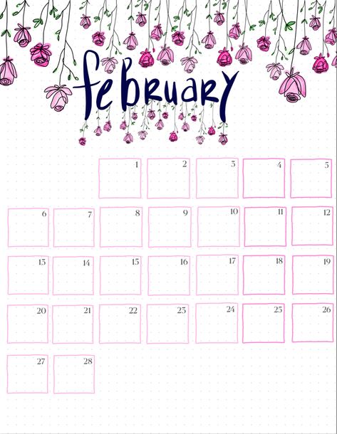 February planner Bullet journal february Monthly planner Digital planner February Monthly Planner, February Planner, Monthly Planner Digital, Journal February, Journal 2023, February Bullet Journal, Bullet Journal Spread, Planner Digital, Journals & Planners