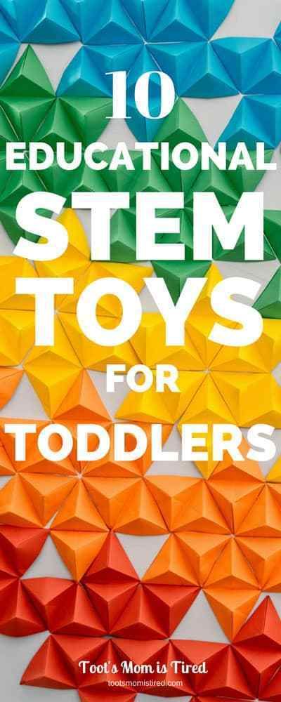 10 Educational STEM Toys for Toddlers | science technology engineering mathematics, STEAM toys for toddlers, the best STEM toys for two year olds, one year olds, three year olds, rainbow toys, gift ideas for toddlers #toddlertoys #STEM #STEMtoys #ToddlerSTEM Toys For Two Year Olds, Rainbow Toys, Toddler Stem, Gift Ideas For Toddlers, Engineering Mathematics, Science For Toddlers, Steam Toys, Best Toddler Toys, Toddler Parenting