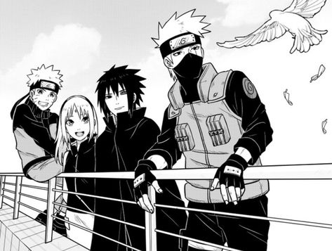 Team 7 Icon, Team 7 Fanart, Sakura Naruto Sasuke, Manga Friends, Tim 7, Team 7 Naruto, Team Seven, Sasuke Shippuden, Naruto Team 7