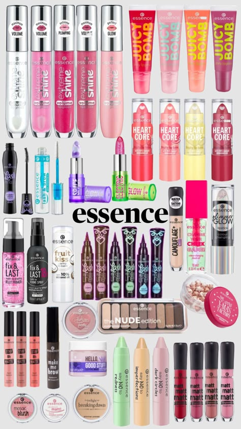 Essence Makeup, Makeup Order, Lip Balm Collection, Makeup Help, Essence Cosmetics, Skin Care Items, Makeup To Buy, Glow Up Tips, Makeup Items