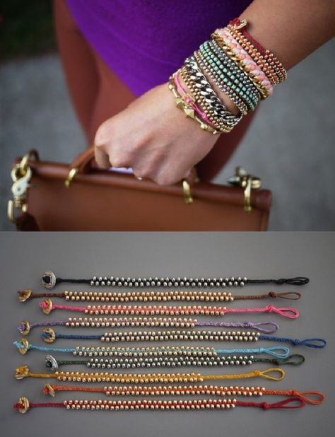 Top 10 DIY Trendy Bracelet Tutorials Bracelet Tutorials, Cute Friendship Bracelets, Diy Beaded Bracelets, Diy Bracelets Tutorials, Diy Braids, Diy Jewlery, Trendy Bracelets, Diy Bracelets Easy, Pretty Designs