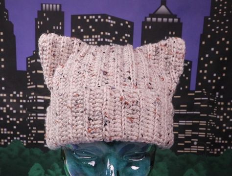 Easiest Crochet Hat for Beginners – The Cat Ear Hat – FREE Crochet Pattern Cute Crochet Hats Free Pattern, Crochet Kitty Hat Pattern Free, Easy Crochet Cat Hat, Crocheted Cat Hat, Cat Ears Hat Crochet Pattern, Crochet Cat Hats Free Pattern, Crochet Cat Ear Hat Free Pattern, Cat Beanie Crochet Pattern, Crochet Cat Ear Beanie Free Pattern