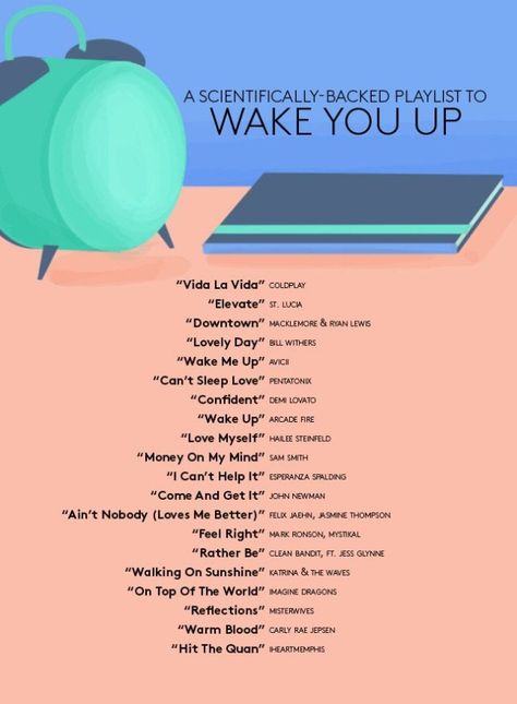 The playlist that will get you out of bed tomorrow morning Books And Tea, Sleep Love, Not Musik, Study Ideas, Christina Perri, Song List, Music Mood, Mood Songs, Song Playlist