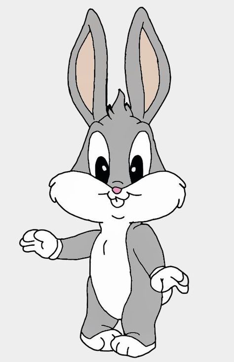 Bunny Cartoon Characters, Baddie Cartoon Aesthetic Pfp, Bugs Bunny Drawing, Baby Bugs Bunny, Easy Disney Drawings, Disney Character Drawing, Cartoon Drawings Disney, Baby Looney Tunes, Looney Tunes Cartoons