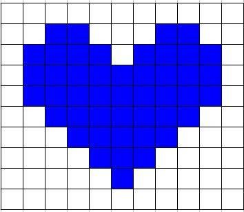 heart chart Intarsia Knitting Charts, Knitting Colorwork, Duplicate Stitch, Intarsia Knitting, Intarsia Patterns, Knitting Help, Colorwork Knitting, Loom Knitting Patterns, Crochet Earrings Pattern