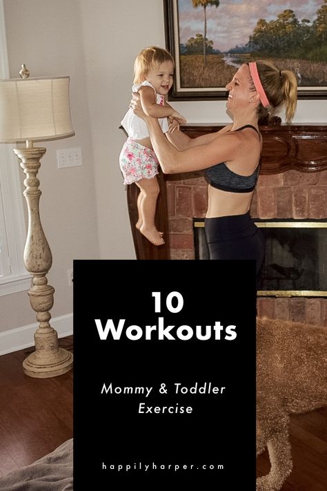 Mommy Baby Workout, Toddler Exercise, Mom And Toddler, Build Stamina, Exercise Activities, Baby Workout, Postpartum Belly, 20 Minute Workout, Mommy Workout