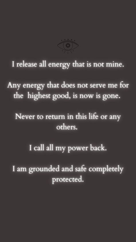 protect your energy, always.
#protection #spiritual #affirmation #energy #evileye Aura Protection Affirmations, Sending Healing Quotes Spiritual, I Can Feel Your Energy Quotes, Protecting My Energy Quotes, Energy Transfer Spiritual, How To Protect Your Energy, Calling Back Your Energy, Protect Your Energy Quotes, Protecting Energy