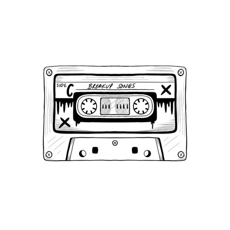 Revamped one of my first designs that I am crazy attached to as it combines my two loves - music and art! My sanity and identity stems from music and my own curated playlists feel like comfort zones. What kind of playlists do you guys have on the go? . . . . . . #mixtape #mixtapetattoo #cassette #spotifyplaylist #musictattoo #retrotattoo Playlist Tattoo, I Am Crazy, Retro Tattoos, Music And Art, Music Tattoo, Second Love, Tattoo On, Comfort Zone, One Design