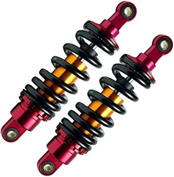 ZXTDR 2 Pack of 295mm 11.6'' Rear Shock Absorber Suspension Sensa-Trac Load Adjusting for Dirt Pit Bike Motorcycle Mechanic Engineering, Hd Motorcycles, Mount Kenya, Pit Bike, Hard Surface, Shock Absorber, Kenya, Car Parts, 2 Pack