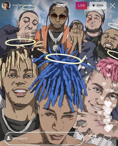 Best Rapper Ever, Rapper Wallpaper Iphone, Popular Rappers, Anime Rapper, Hip Hop Artwork, Rapper Art, X Picture, Image Swag, Black Cartoon Characters