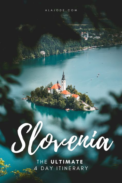 4 Days In Slovenia: FREE Itinerary For A Long Weekend. Are you planning a trip to Slovenia? Here's how to spend four days exploring Ljubljana and Lake Bled on your Slovenia travels. #slovenia #lakebled #bled #ljubljana #sloveniatravel Radovljica Slovenia, Slovenia Itinerary, Slovenia Travel, Historic Landmarks, Summer Vacation Destinations, Eastern Europe Travel, Cobblestone Streets, Lake Bled, European Destinations