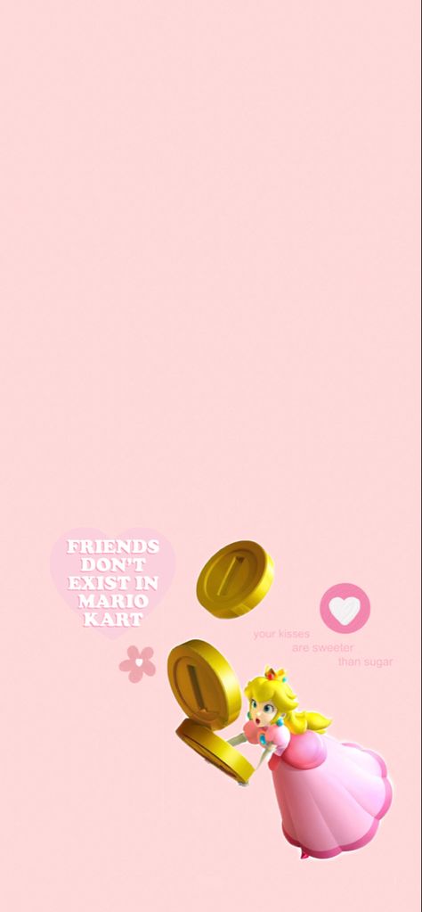 Princess Peach Homescreen, Princess Peach Phone Wallpaper, Princess Peach Wallpaper Iphone, Princess Peach Wallpaper Aesthetic, Princess Peach Wallpaper, Peach Rooms, Super Princess Peach, Mario And Princess Peach, Super Princess