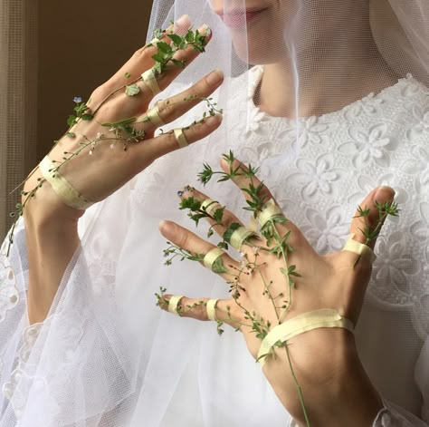 Green Flowers Aesthetic, Aesthetic White, Flowers Aesthetic, White Hands, Shooting Photo, Pics Art, Green Aesthetic, Green Flowers, Aesthetic Photo