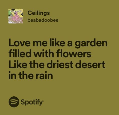 Beabadoobee Lyrics, Song Qoutes, Songs That Describe Me, Relatable Lyrics, Lyric Tattoos, Spotify Lyrics, Lyrics Aesthetic, Me Too Lyrics, Bio Quotes