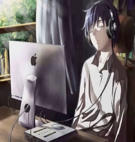 Anime Pc, Pc Wallpapers, Wallpaper Cave, Wallpapers Hd, Hd Wallpapers, Aesthetic Anime, Background Images, Headphones, Computer