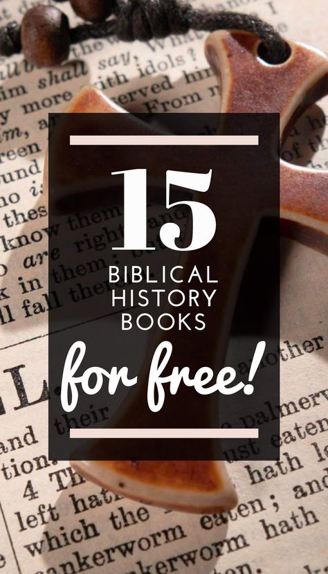 Biblical History books? You've found what you've been looking for! Today we present to you more than 15 books about Biblical History that you can read absolutely free. You can read them online or download them in PDF format. #infobooks #freebooks #pdfbooks #downloadbooks #BiblicalHistorybooks #BiblicalHistory Kingdom Crafts, Biblical Books, Theology Books, Study Topics, Biblical History, Read For Free, History Articles, Books For Free, Catholic Education