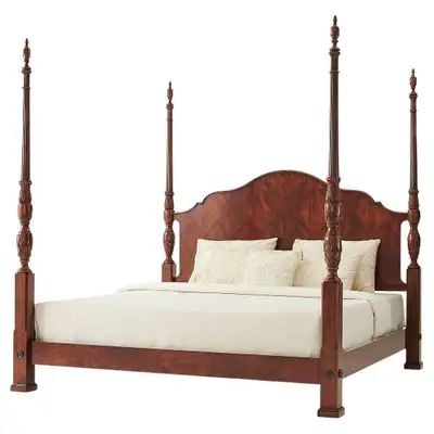 1stDibs: Antique and Modern Furniture, Jewelry, Fashion & Art Colonial Bed, Rice Bed, Theodore Alexander Furniture, King Poster Bed, Mahogany Bed, Cama King Size, Mahogany Furniture, Lit King Size, Four Poster Bed