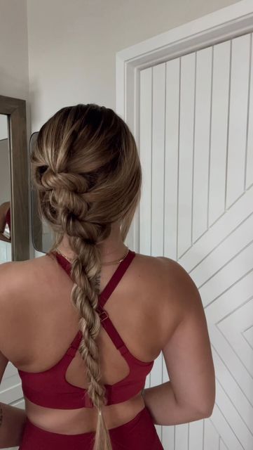 French Rope Braid, Rope Braid Hairstyles, Everyday Braided Hairstyles, Everyday Braids, Rope Braids, Gym Hairstyles, Rope Braid, Hair Tips Video, Hair Stylies