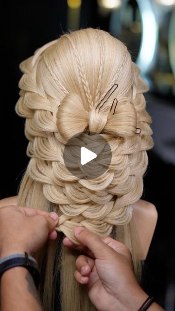 Avant Garde Braided Hairstyles, Hunger Games Hairstyles Capitol, How To Make A Bow With Hair, Step By Step Hairstyles For Long Hair, Hair Styles Step By Step Easy, Pro Hairstyles, Updo Step By Step, New Hairstyles For 2024, Upstyles For Long Hair