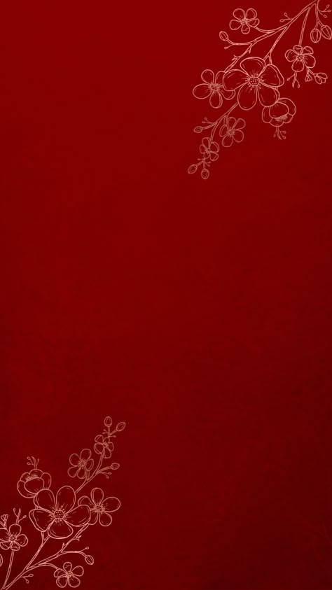 Wallpaper Chinese Lockscreen Aesthetic, Chinese Theme Background, Chinese Background Wallpapers, Red Chinese Aesthetic, Chinese Background Aesthetic, Red Chinese Background, Cny Background, Asian Design Pattern, Red Gold Wallpaper