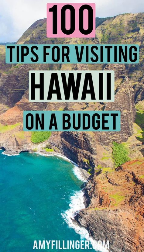 Oahu Trip, Hawaii On A Budget, Best Hawaiian Island, Visiting Hawaii, Hawaii Vacation Tips, Hawaii Activities, Hawaii Itinerary, Napali Coast, Travel Hawaii