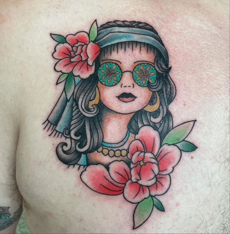 Beatles Inspired Tattoos, Beatles Tattoo, Alchemy Tattoo, Kaleidoscope Eyes, Hippie Tattoo, Eyes Tattoo, Peonies Tattoo, Traditional Tattoo Art, Eye Tattoo