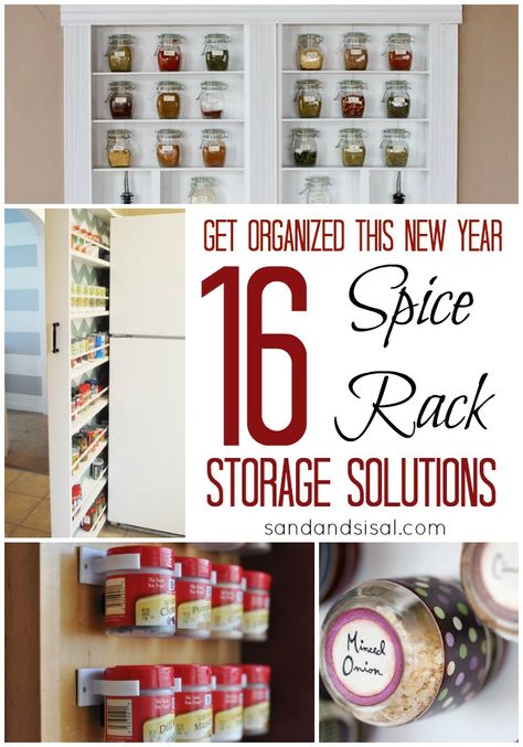 Spice Rack Storage Solutions Kitchen Storage Spice Rack, How To Store Spices In Small Kitchen, Spice Storage Solutions Target, Best Way To Organize Spice Cabinet, Spice Storage Solutions, Spice Rack Organization, Spice Cupboard, Spice Rack Storage, Spice Rack Oven/stove Spice Rack