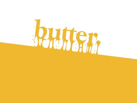 Butter Loop Butter Logo Design, Butter Logo, Butter Branding, Butter Concept Photo, Butter Ads, Butter Advertising, Amul Butter Advertisement, Butter Typography, Logo Bee