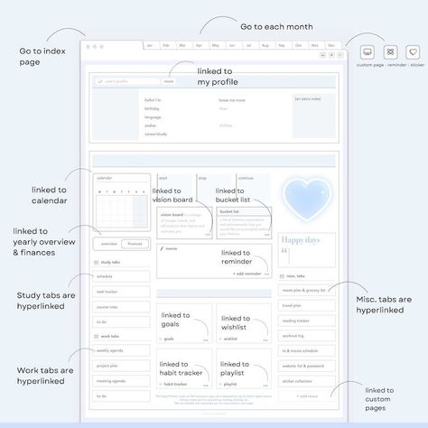 This minimalist digital planner is perfect for students and professionals who need to stay organized. The planner includes monthly, weekly, and daily spreads, as well as a to-do list, notes section, and habit tracker. The planner is undated, so you can start using it whenever you need to. It's also available in portrait orientation, so it's easy to view on your phone or tablet.

Download the pl Work Plan Template, Planner Monthly Layout, Best Weekly Planner, Planner Weekly Layout, Girl Boss Planner, Assignment Planner, Free Daily Planner, Daily Schedule Planner, Study Planner Printable