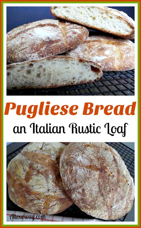 Bread Rustic, Italian Loaf, Rustic Loaf, Rustic Kitchens, Artisan Bread Recipes, Rustic Bread, Leftover Mashed Potatoes, Rustic Italian, Italian Bread