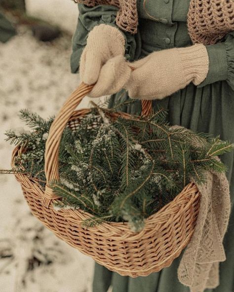 Homestead Aesthetic, Romanticizing Winter, Cottage Core Christmas, Snowy Escape, Victorian Winter, Cottagecore Winter, Winter Cottagecore, Winter Picnic, Cottagecore Christmas