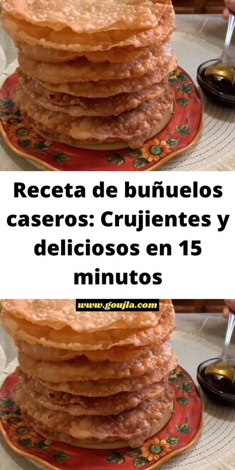 Receta de buñuelos caseros: Crujientes y deliciosos en 15 minutos Mexican Polvorones Recipe, Easy Bunuelos Recipe, Mexican Bunuelos Recipe, Mexican Dessert Recipes Easy, Bunuelos Recipe, Polvorones Recipe, Baking Room, Sopapilla Recipe, Spanish Desserts