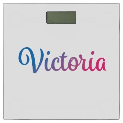 Victoria In Cursive, Stylish Gifts, Bathroom Scale, Personalized Gifts, Create Your, Create Your Own, Gift Ideas, Collage, Pins