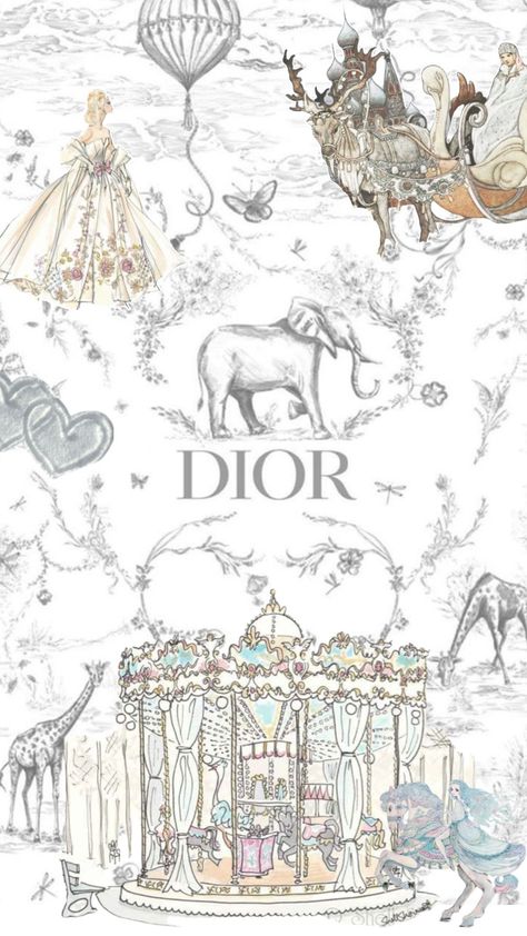 Dior Theme, Dior Wallpaper, Baby Print Art, Shopping Luxury, Disney Princess Artwork, Baby Dior, Black Phone Wallpaper, Iphone Wallpaper Photos, Fashion Wallpaper