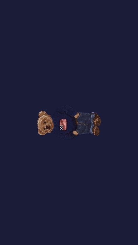 Ralph Lauren Teddy Bear Wallpaper, Ralph Lauren Bear Wallpaper, Polo Ralph Lauren Wallpaper, Ralph Lauren Wallpaper, Raph Lauren, Top Wallpaper, Blue Collage, Iphone Macbook, Teddy Bear Wallpaper