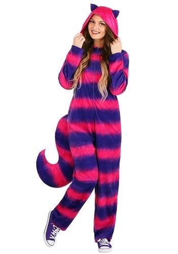 Cheshire Cat Onesie, Cheshire Cat Cosplay, Cheshire Cat Halloween, Cheshire Cat Costume, Onesie Outfit, Cat Onesie, Alice Costume, Fun Costumes, Disney Theory