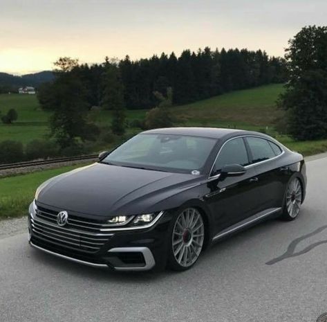 VW Arteon: Coming to America 2019. 2.0L TSI® turbocharged engine, 268HP horsepower Arteon Volkswagen, Volkswagen Sedan, Vw Arteon, Coming To America, Vw Passat Cc, Jetta Mk5, Vw Cc, Vw Group, Volkswagen Cc