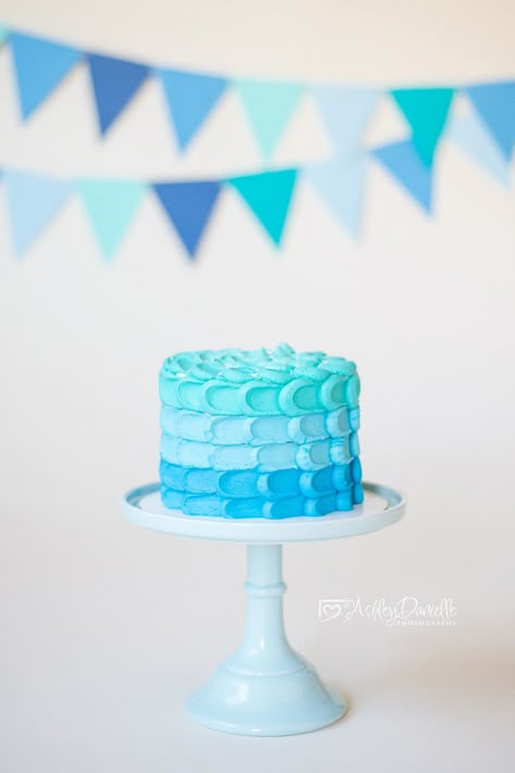 Cake smash, cake smash and splash, boy cake smash, blue tone cake smash, savage bone backdrop, blue and teal cake smash, indoor one year shoot, smash cake, Ashley Danielle Photography: Seattle Baby Photographer | Maple Valley, WA Teal Cake, Boy Cake Smash, Smash Cake Boy, Boy Cake, Baby Boy Cakes, Fondant Cupcakes, Baby Boy Birthday, Cake Smash Photos, Blue Birthday